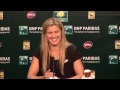 BNP Paribas Open: Genie Bouchard Second Round Press Conference