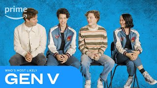 Famous Gen V: Class Superlatives | Prime Video Profile