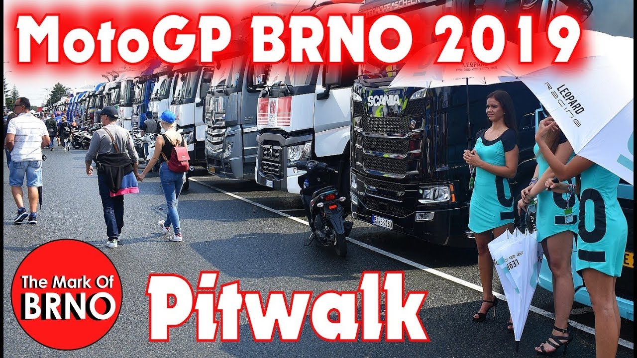MOTOGP BRNO Paddock procházka s holkama 2019