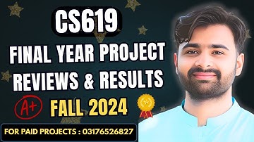 VUBWN CS619 Final Year Project Results & Student Reviews | Fall 2024  | #FinalYearProject | #CS619