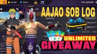 FREE FIRE LIVE GIVEAWAY CUSTOM ROOM FF LIVE DIAMOND OR REDEEM CODE GIVEAWAY #giveaway#livestream