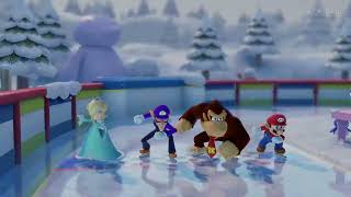 Mario Party Superstars Minigame: Later Skater 4 Player Netplay 60fps