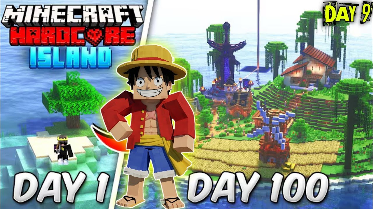 100 Days Survive Challenge In Minecraft Hindi😱 Minecraft Survival challenge Craft With Dipankar Day9