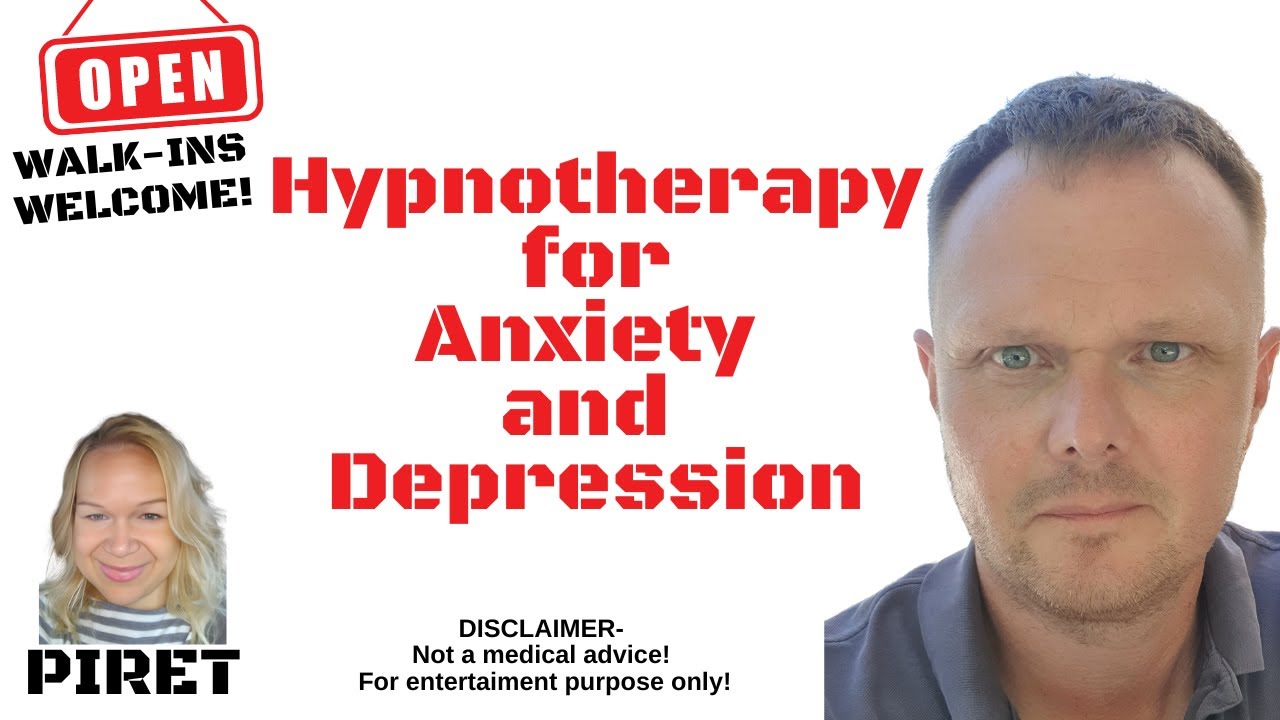 HYPNOTHERAPY FOR ANXIETY AND DEPRESSION with Mark Stubbles