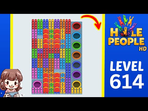 Hole People Level 614 Solution Walkthrough