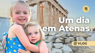 Um dia com a gente na capital da Grécia | Vlog