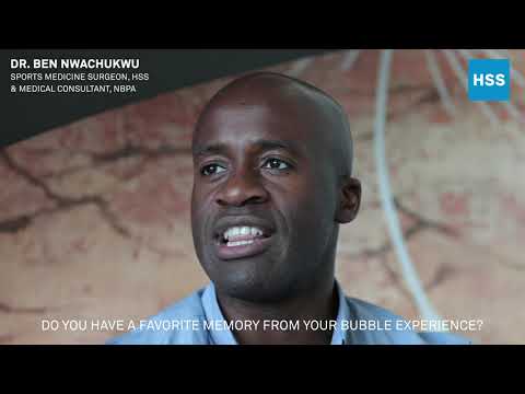 #NBPABubbleWrapUp with Dr. Benedict Nwachukwu (presented by the Hospital for Special Surgery)