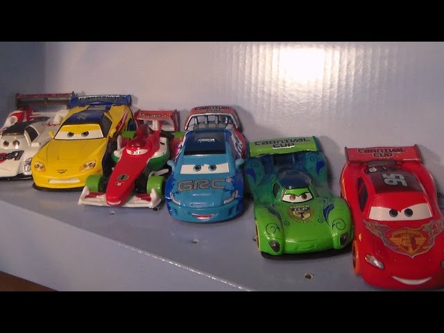 Carnival Racers, Rio Race 4-Pack New 2016 Mattel Disney Pixar Cars