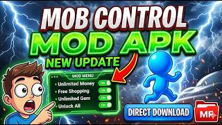 Mob Control MOD APK v3.13.3 - Unlimited Money, Max Cannon & All Skins Unlocked 2026 screenshot 3