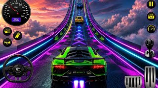 🔥 GT Car Stunt Game Crazy Monster Truck Gameplay 😱 Mega Ramp Challenge