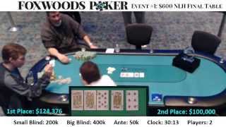 2015 Foxwoods Poker Classic Event #1 Heads Up