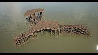 Pile-Dweller Structures - Procedural Tool Showcase - Houdini HDA