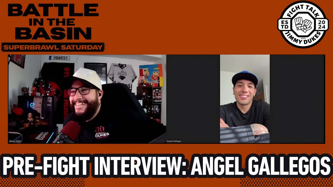 From Fire Station to the Cage: Angel Gallegos | Fight Talk with Jimmy Dukes
