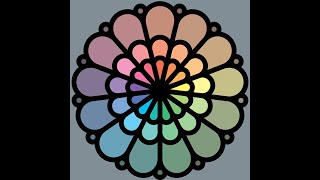 n-fold flower in GeoGebra classic 5