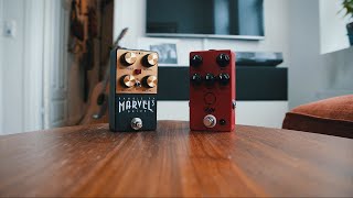 Ramble FX Marvel Drive 3 VS JHS Pedals Angry Charlie V3