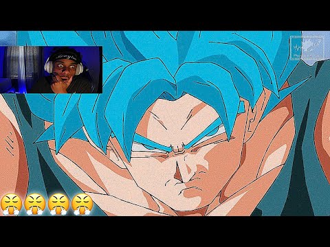 OH THEY MOVING!!! Goku vs Jiren REMASTERED (REACTION)