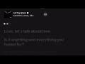 Kendrick Lamar, SZA - All The Stars Lyrics (Apple Music Version)