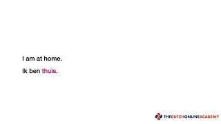 Download Lagu Learn Dutch vocabulary - huis versus thuis MP3