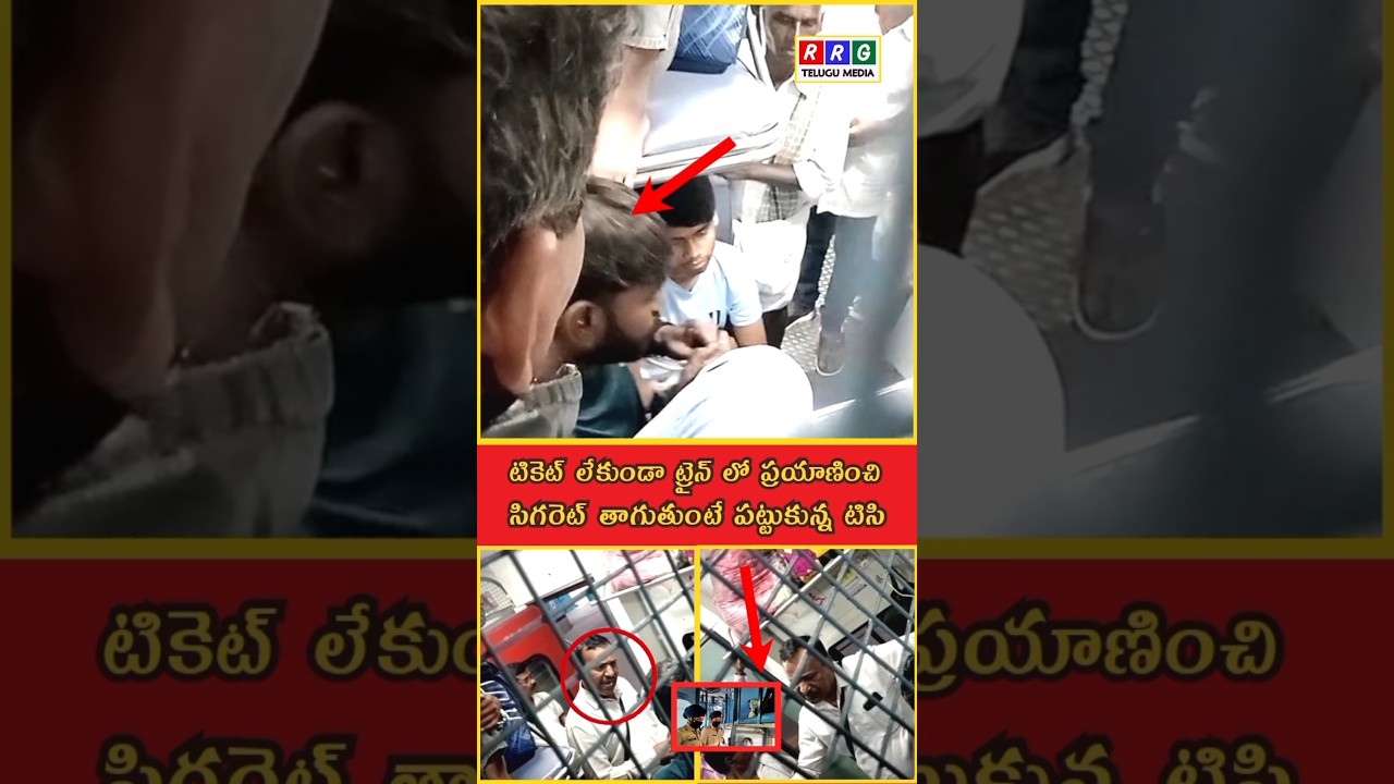 ట్రైన్ లో టికెట్ లేకుండా ప్రయాణిస్తే ఏమవుతుంది టిసి......?