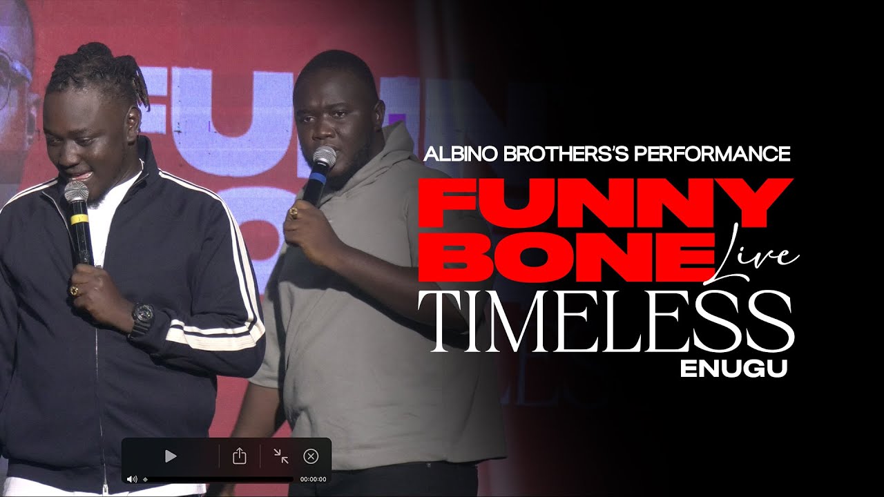 Albino Brothers thrill audience at Funnybone Live Enugu