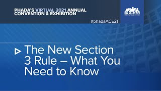 The New Section 3 Rule – What You Need to Know