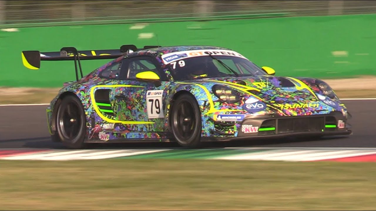 GT Open Monza 2025 Friday Free Practices- Crash, Pure Sounds, Action & More!!!