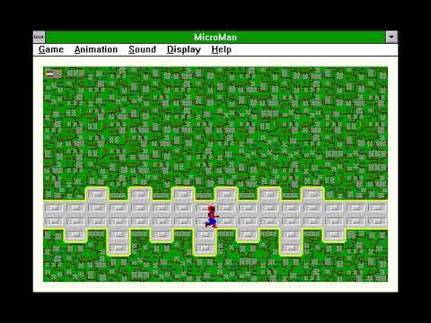 Видео: MicroMan (Playable Demonstration) (1993)