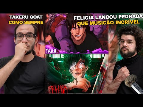 TAKERU - Erro [Toji Fushiguro] | Felícia Rock - KARMA (Maki - Jujutsu Kaisen) | Fofinhas React