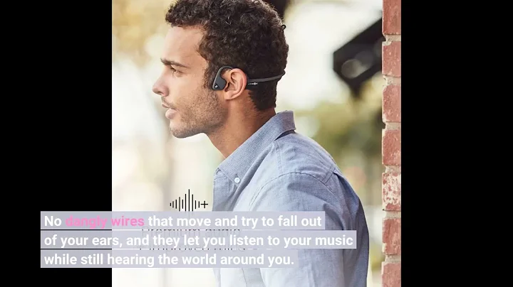 Video Review AfterShokz Air Bone Conduction Wireless Bluetooth Headphones with Reflective Strip...