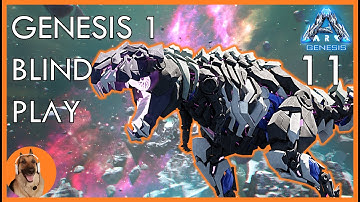 TAMING A LUNAR TEK REX! - ARK Genesis 1 Blind Let