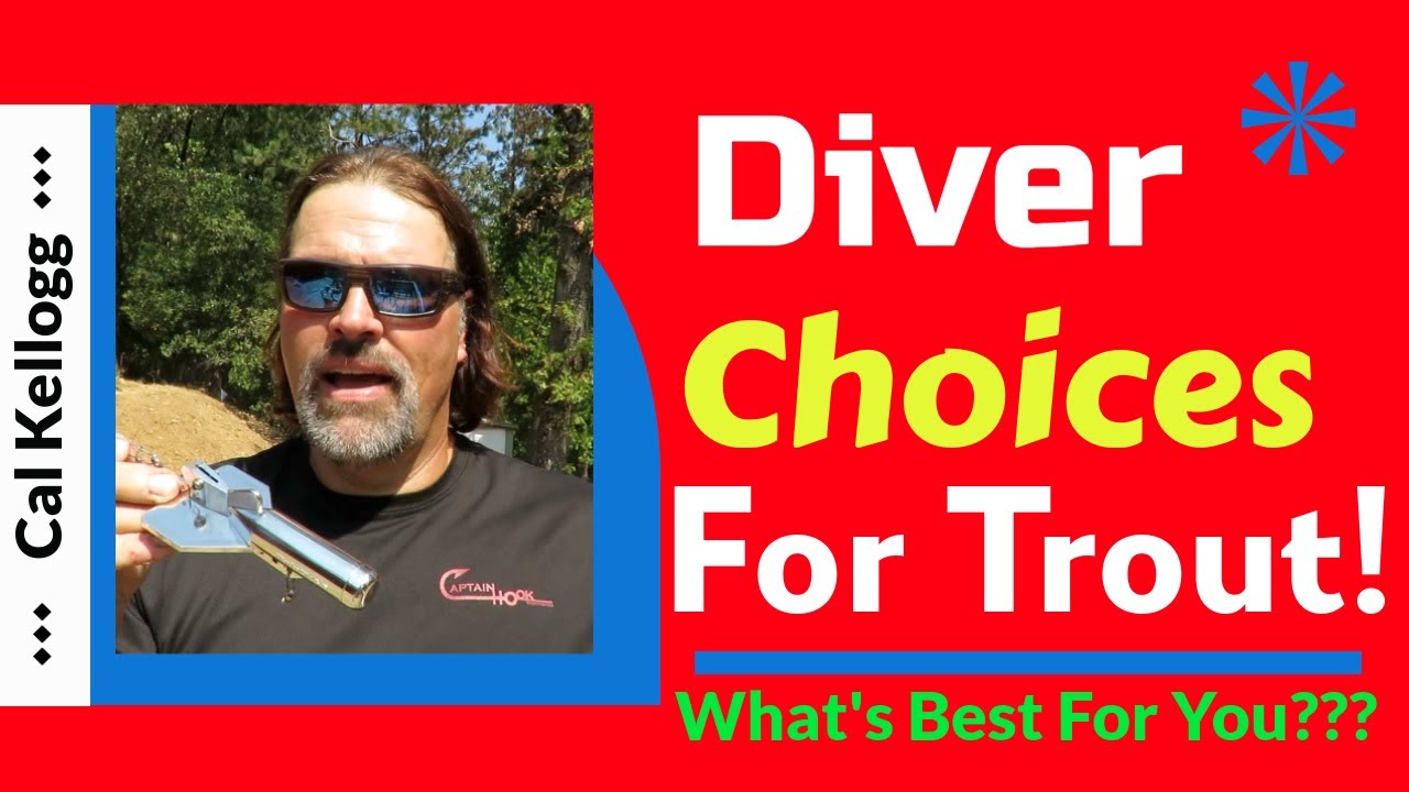 Divers For Trout & Salmon Trolling 