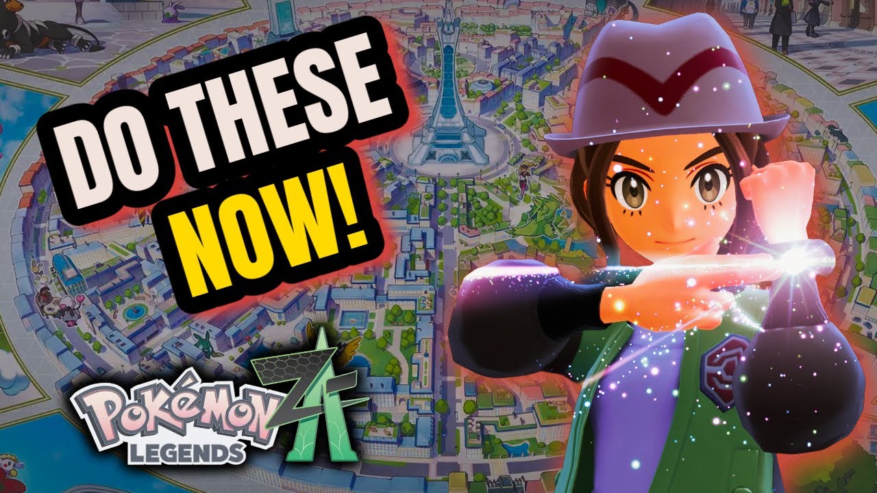 10 Things You NEED to Do Before Pokemon Legends Z-A Launches!