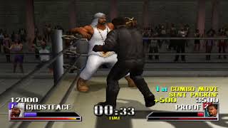 Def Jam Vendetta - PS2 Gameplay - Singles Match - Ghostface Killah vs Proof