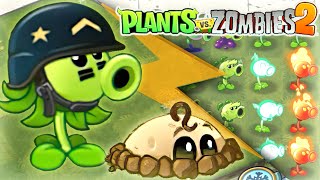 MEGA GATLING PEA x LEVITATER ABILITY & POWER-UPS. Mega Gatling Pea Challenge | Plants Vs Zombies 2