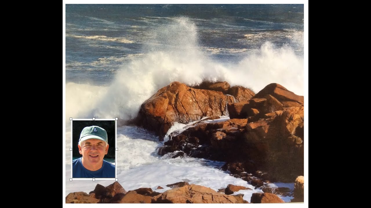 Рисование прекрасного прибоя, простой урок акварели с Полом Джорджем.