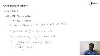 Example 1 Stability of an Amplifier - Amplifier Design - RF Design
