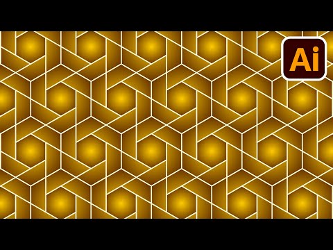 Adobe illustrator tutorials | design patterns | Polygon | 107