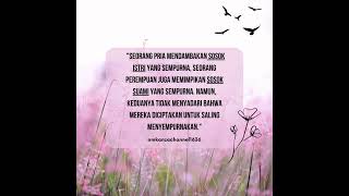 Kata kata Mutiara Islam untuk Suami Istri