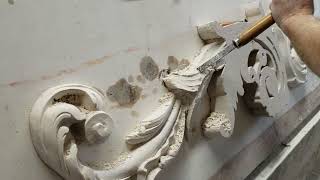 Plaster Ornamental Carving