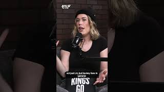 No secret who these two are rooting for 😂  #lakings #podcast #stanleycupfinal
