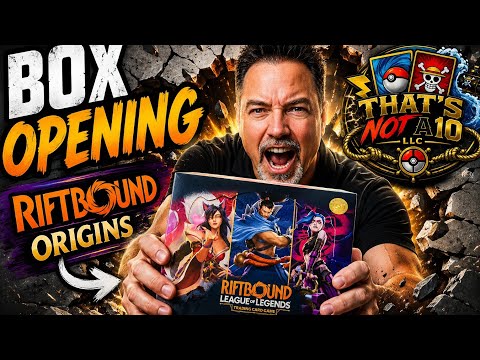 🔥 RIFTBOUND ORIGINS BOX OPENING! 🔥