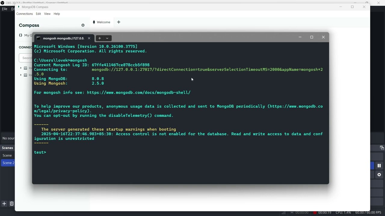 How to install MONGODB COMPASS in Windows 11 | MongoShell | MongoDB Community Server