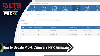 How to Update Pro-X Camera & NVR Firmware screenshot 4