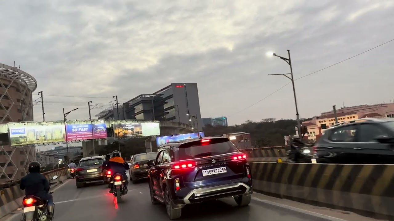 Hyderabad high tech city 🏙️ 