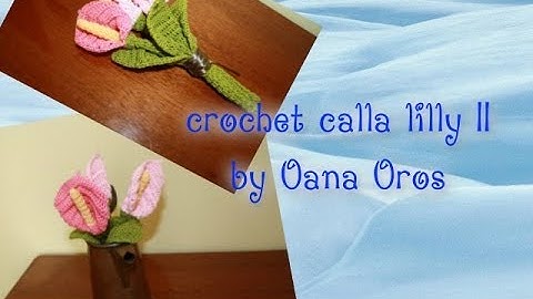crochet calla lilly II