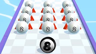 Ball Run 2048 💸🎱🏀 MAX LEVELS!! All Levels Gameplay Walkthrough Android, iOS NEW UPDATE screenshot 4