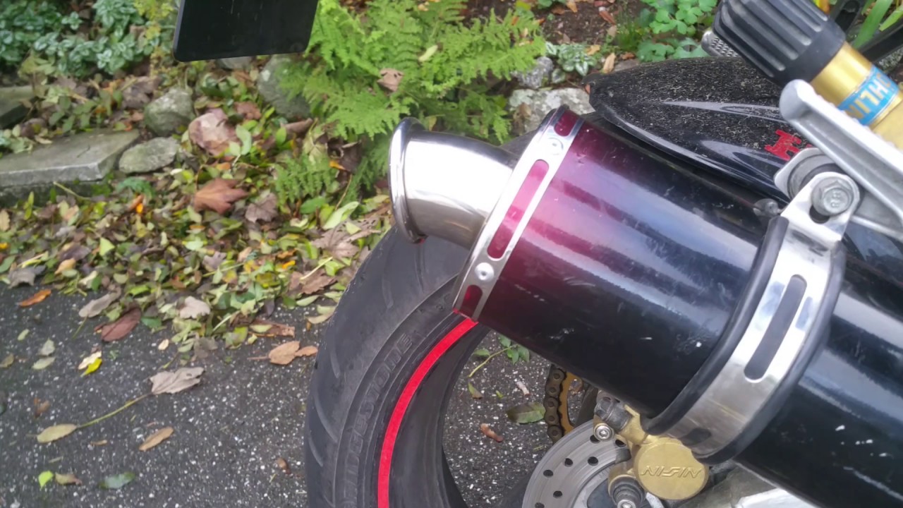Honda CBR 929 Exhaust Noise Stubby YouTube