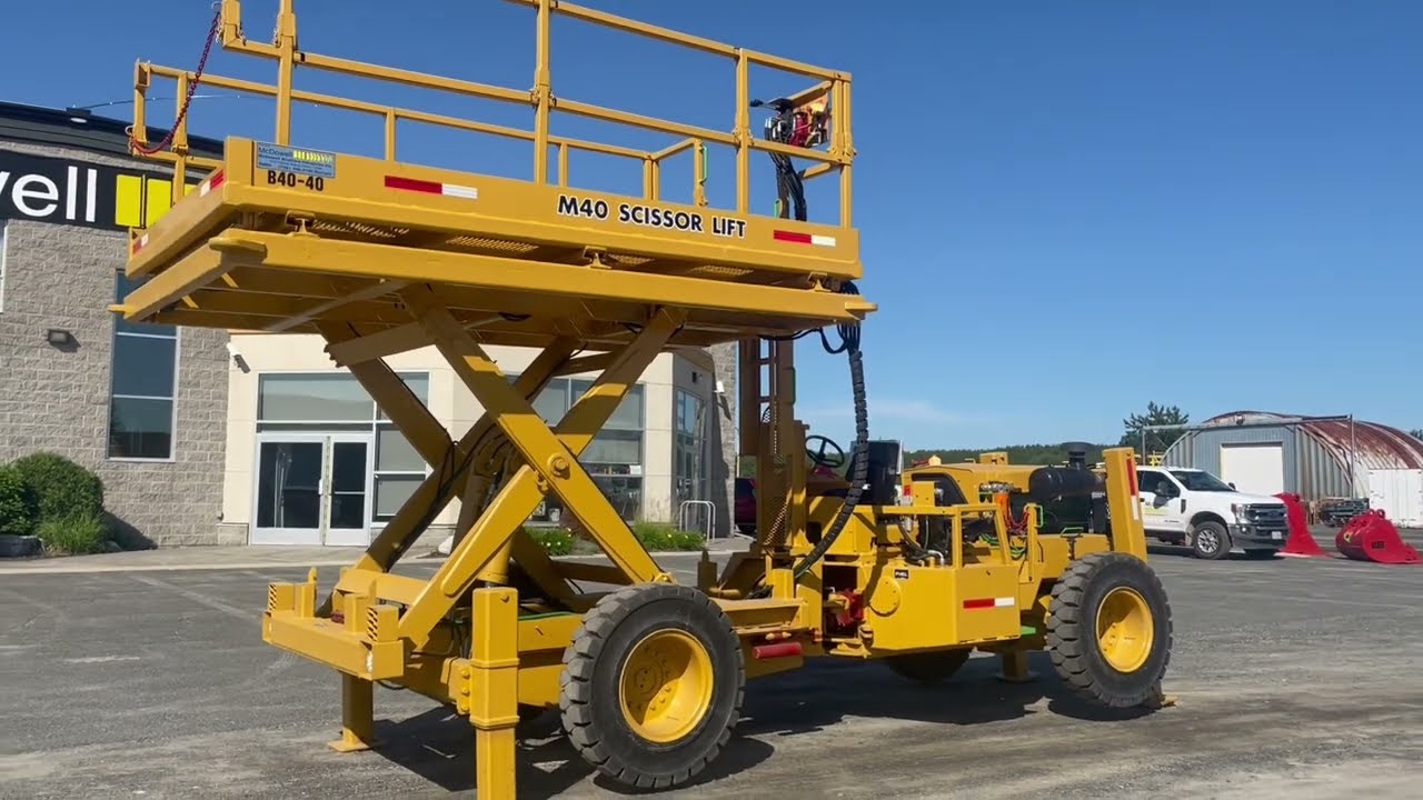 Marcotte M40 Scissorlift | B. McDowell Equipment