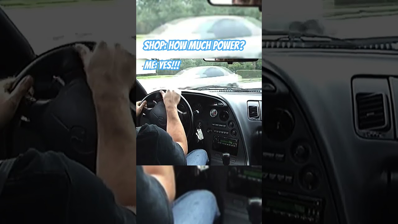 First Drive After he TUNED his SUPRA  //