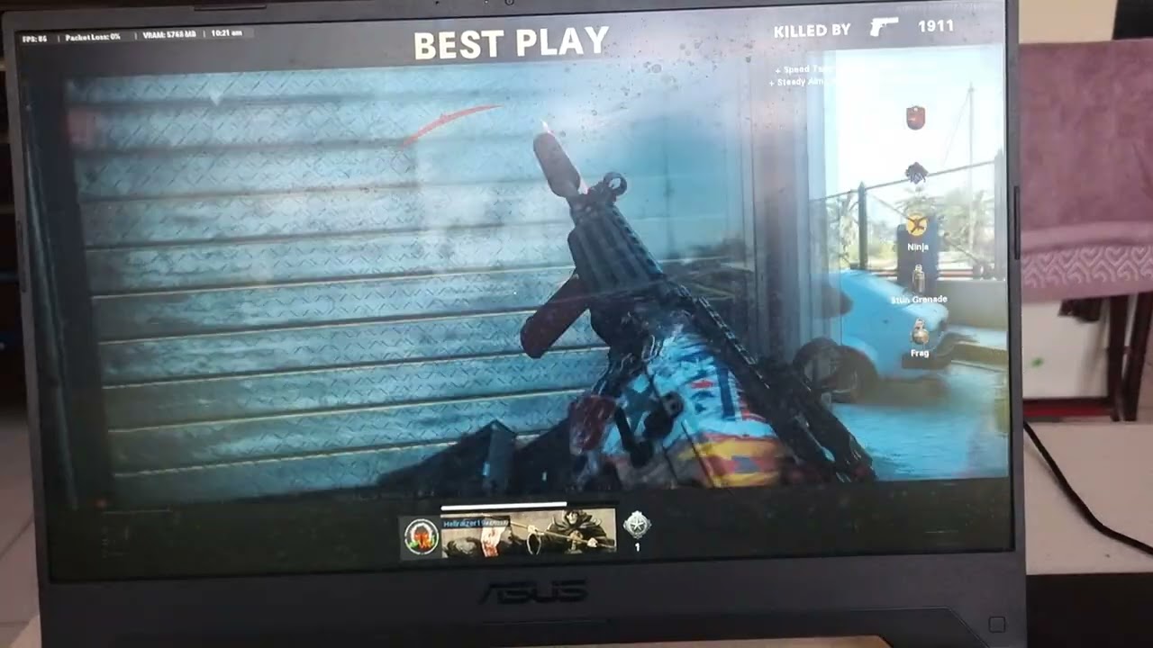 Krig 6 with M1911 finish in BOCW